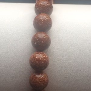 Goldstone Power Stretch Bracelet
